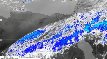 حالة الطقس خلال الساعات القادمة.. رياح محملة بالرمال والأتربة وتوقعات بسقوط أمطار
